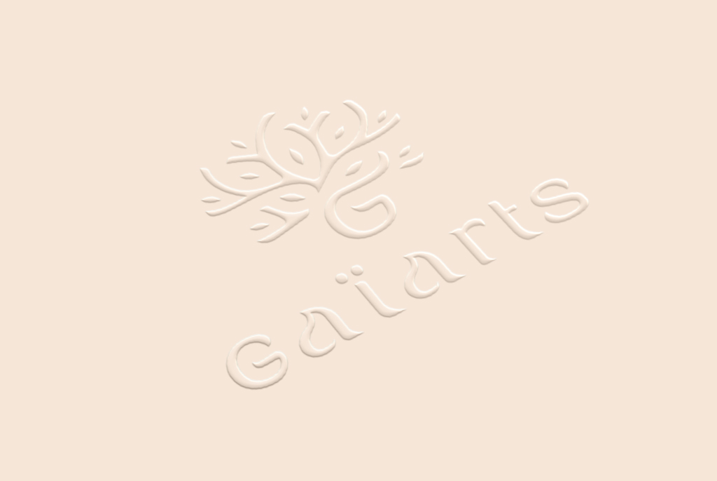 Bijoux artisanaux faits main - logo gaiarts colors