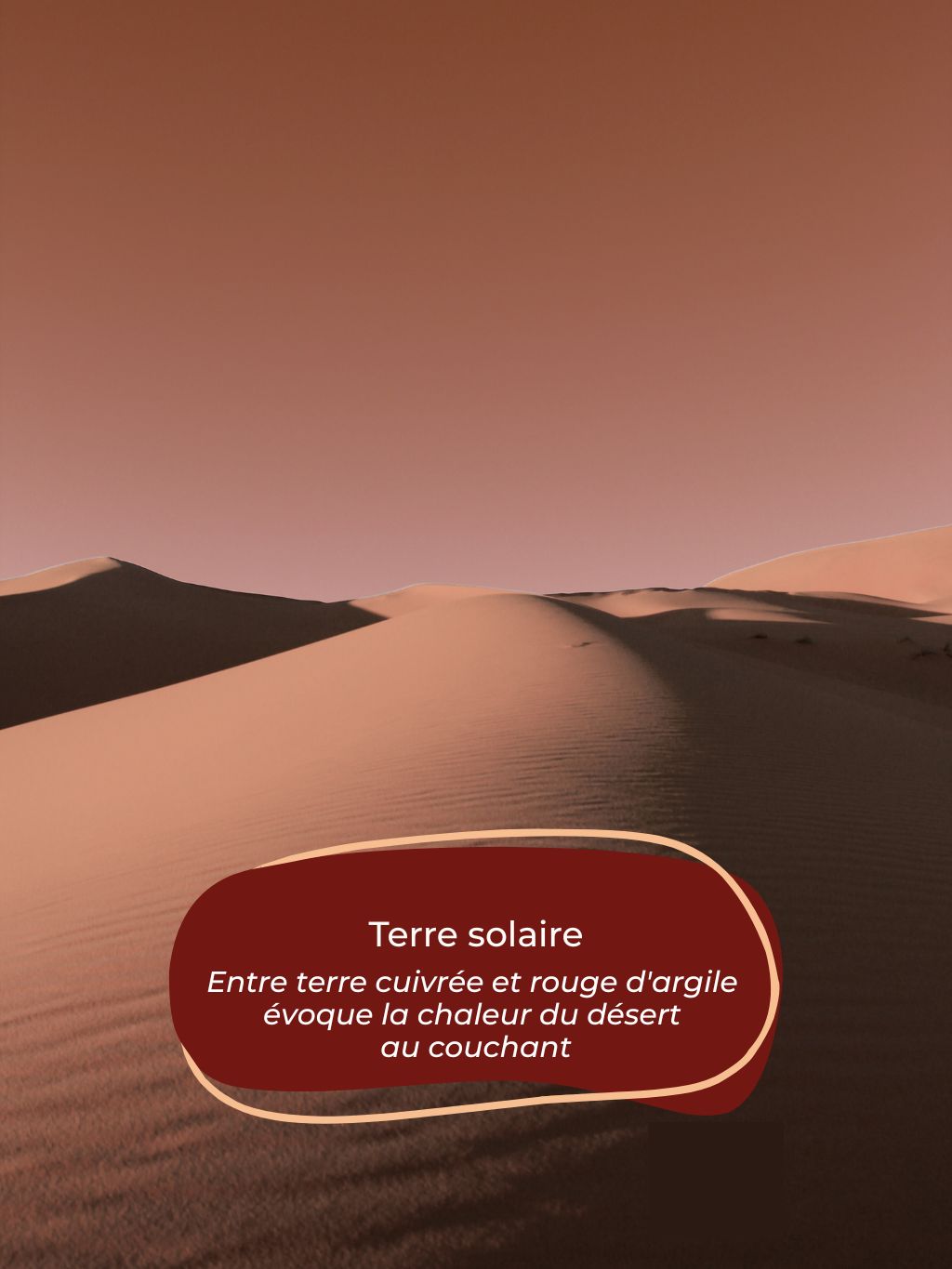 lune de sable couleurs de la lune et du désert