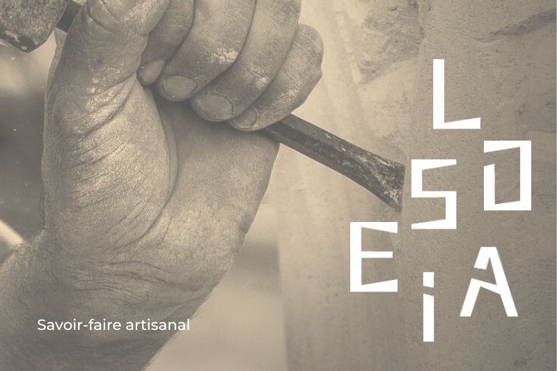 Soleiae formes géométriques et noblesse des lettres taillées dans la pierre